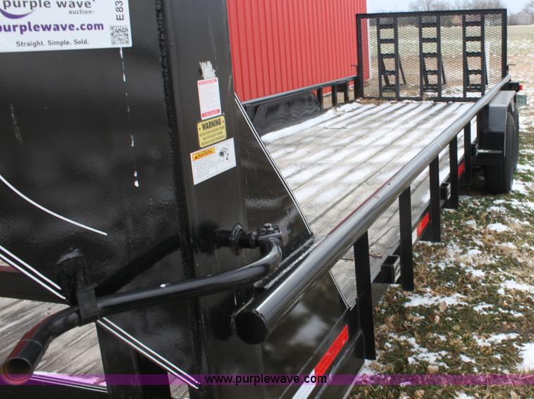 image for item E8388 2010 Kearney 24' equipment trailer