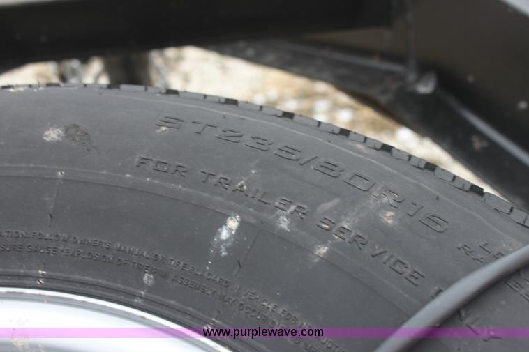 image for item E8388 2010 Kearney 24' equipment trailer