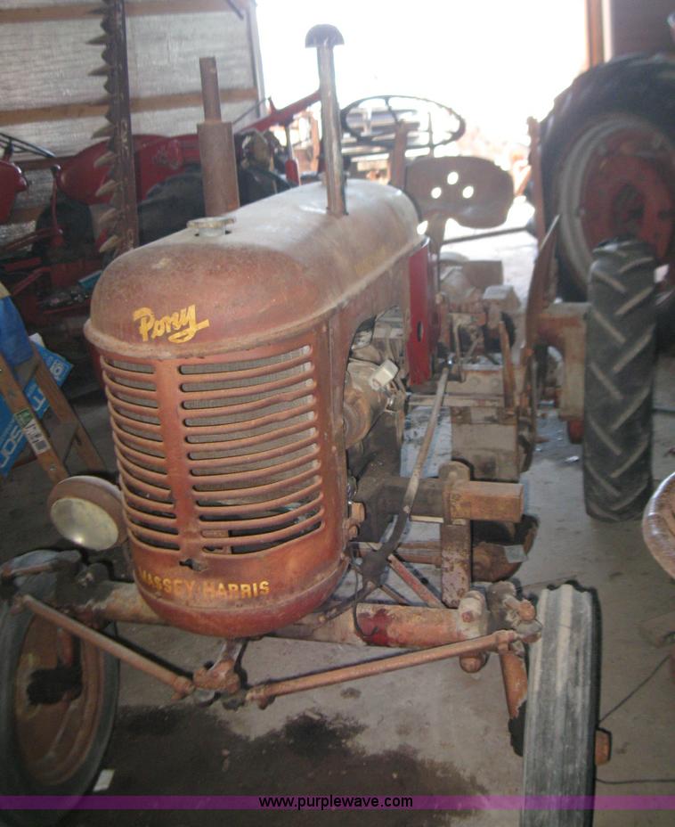 image for item F2833 1950 Massey-Harris pony tractor