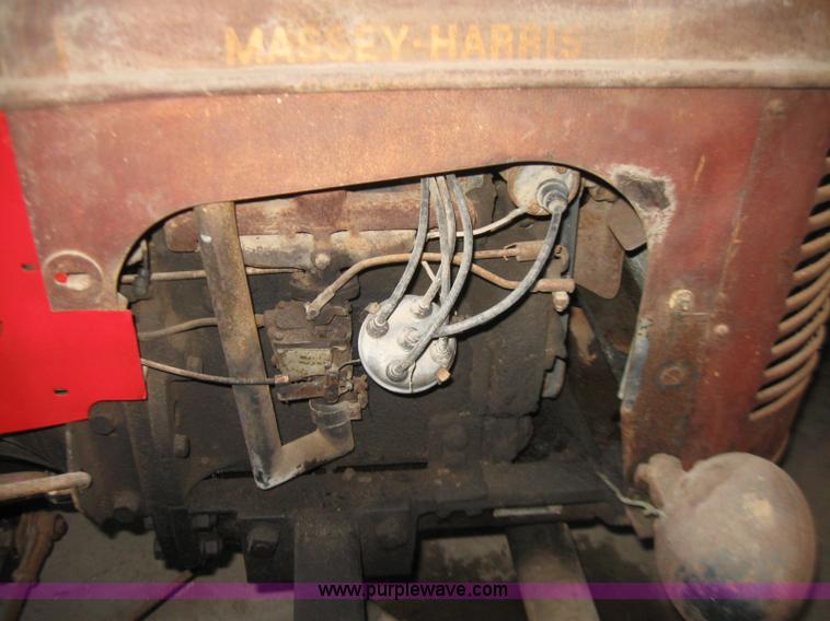 image for item F2833 1950 Massey-Harris pony tractor