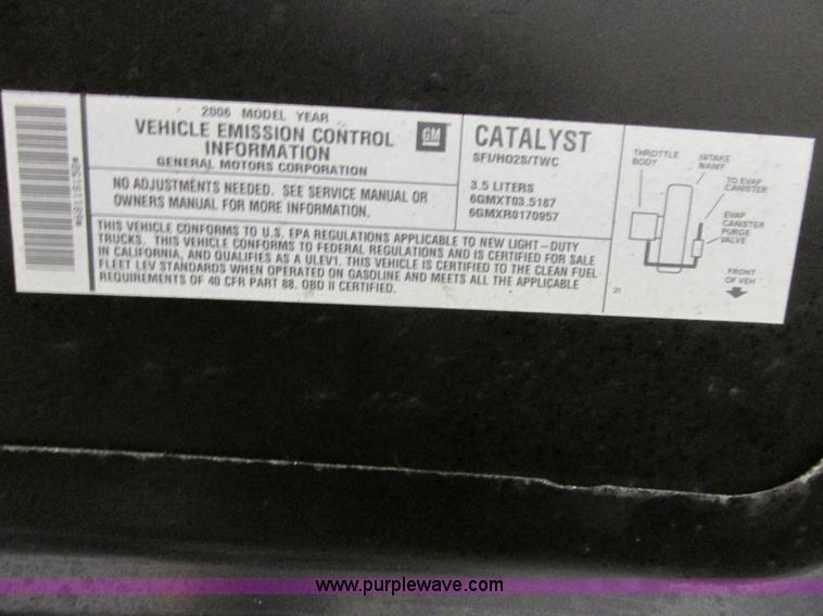 image for item F4188 2006 Chevrolet Colorado Crew Cab pickup truck