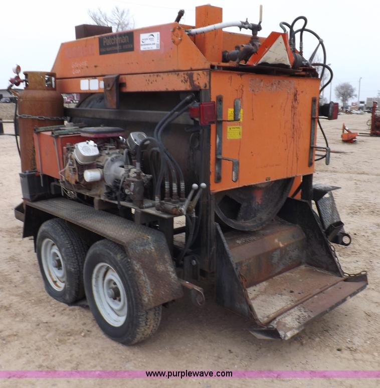 image for item F6378 Western Industries 720 Patchman road maintenance system