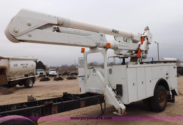 image for item F6382 Altec Industries utility box with boom lift