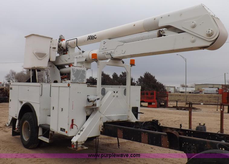 image for item F6382 Altec Industries utility box with boom lift