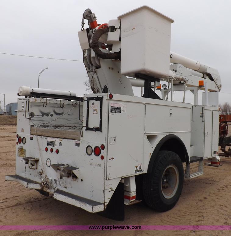 image for item F6382 Altec Industries utility box with boom lift