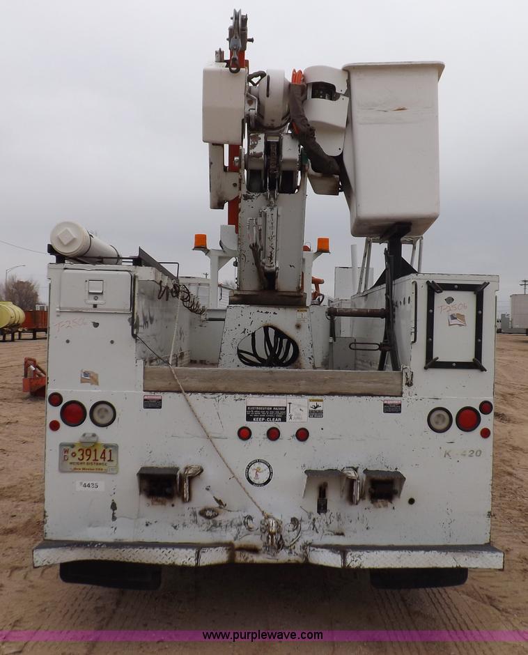 image for item F6382 Altec Industries utility box with boom lift
