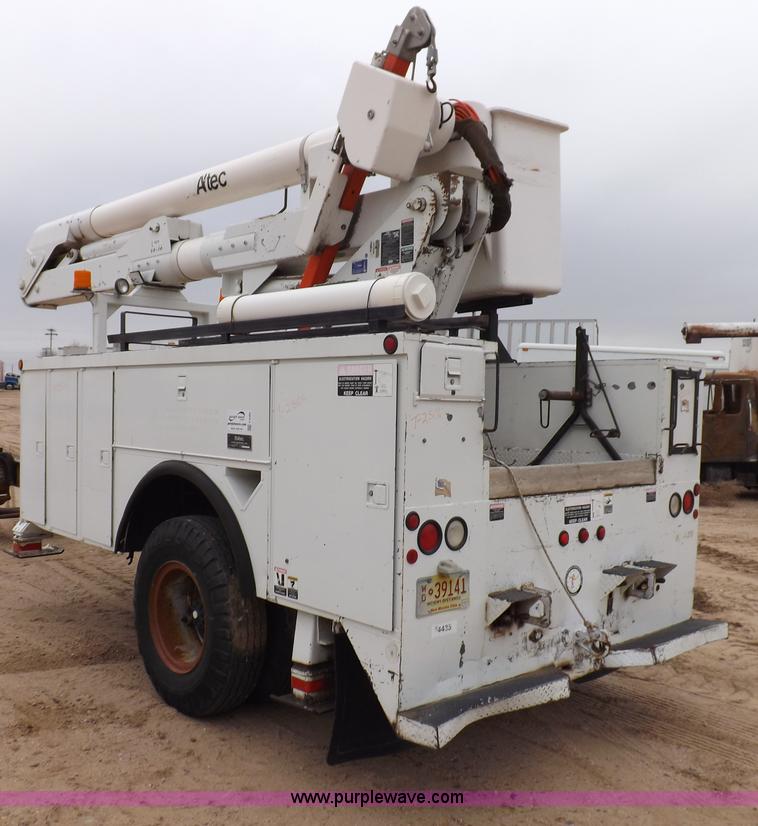 image for item F6382 Altec Industries utility box with boom lift