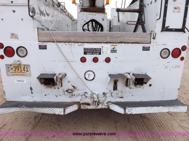 image for item F6382 Altec Industries utility box with boom lift