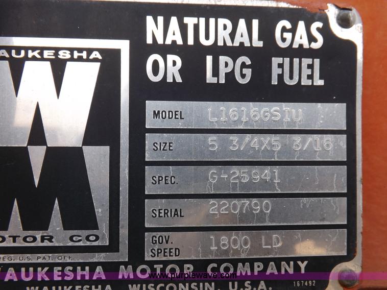 image for item F6387 EM 400 KW generator