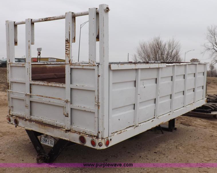 image for item F6388 Framed dump bed with hoist