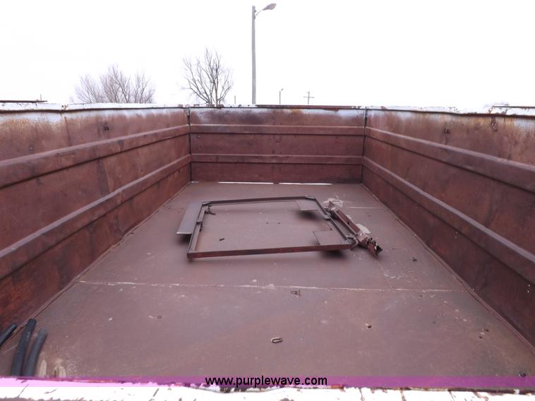 image for item F6388 Framed dump bed with hoist