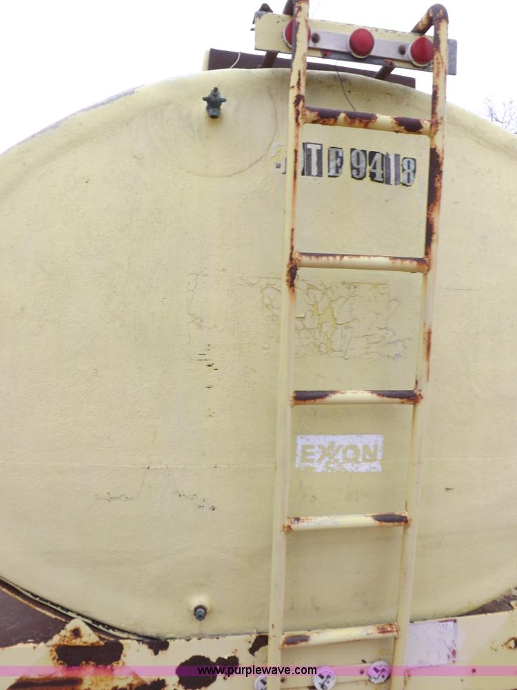 image for item F6390 Fiberglass tank on truck frame