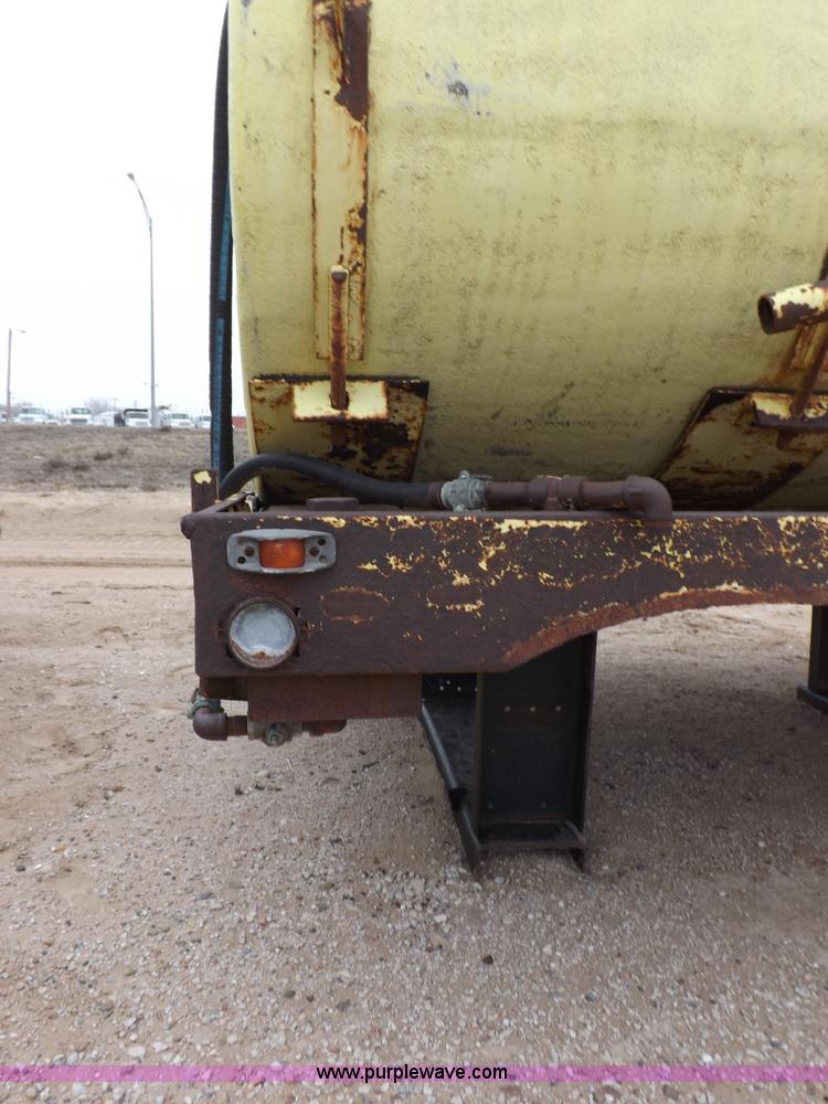 image for item F6390 Fiberglass tank on truck frame
