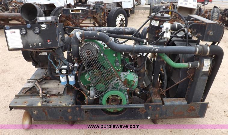 image for item F6392 John Deere 6068H engine and transmission