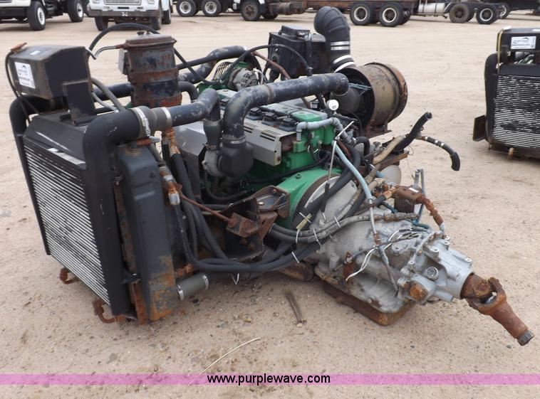 image for item F6392 John Deere 6068H engine and transmission
