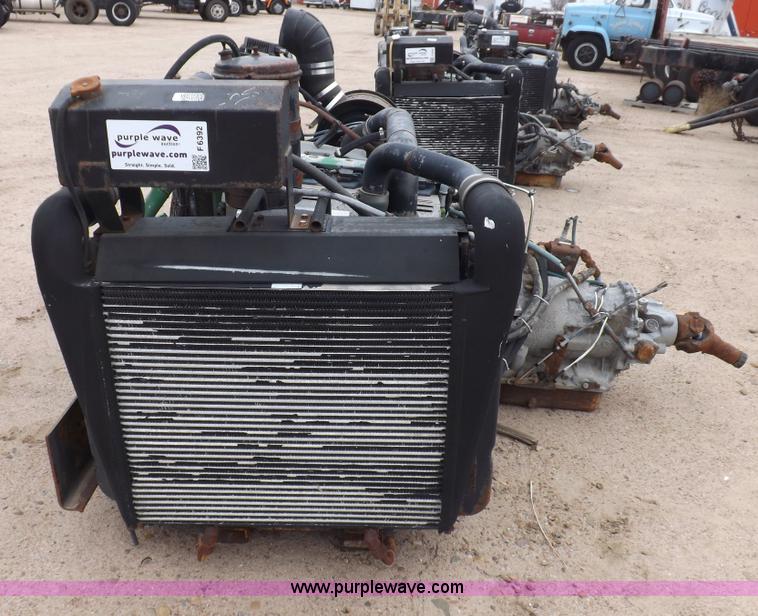 image for item F6392 John Deere 6068H engine and transmission