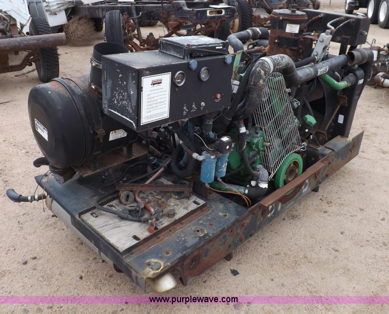 image for item F6393 John Deere 6068H engine and transmission