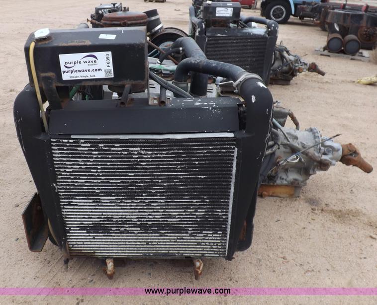 image for item F6393 John Deere 6068H engine and transmission