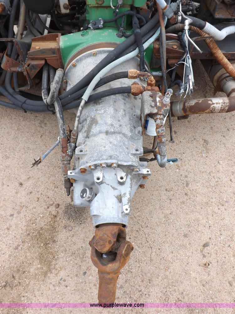 image for item F6393 John Deere 6068H engine and transmission