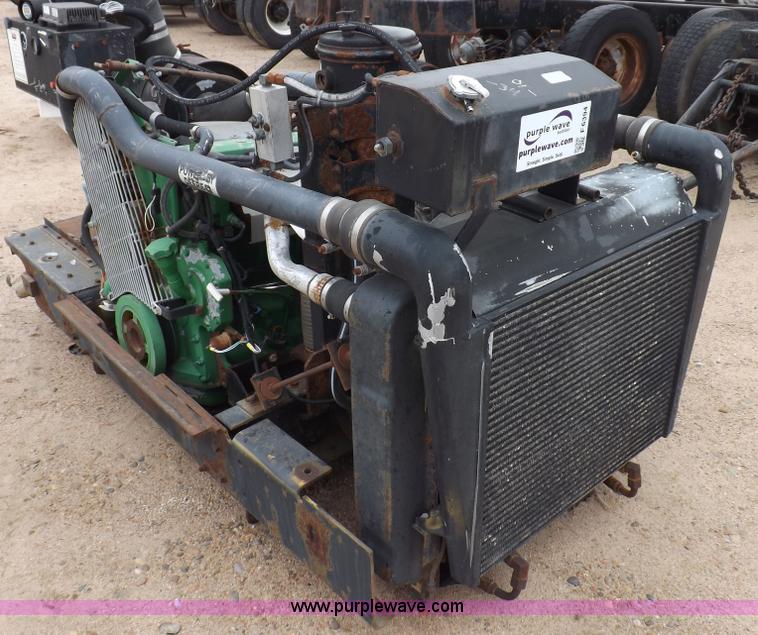 image for item F6394 John Deere 6068H engine and transmission