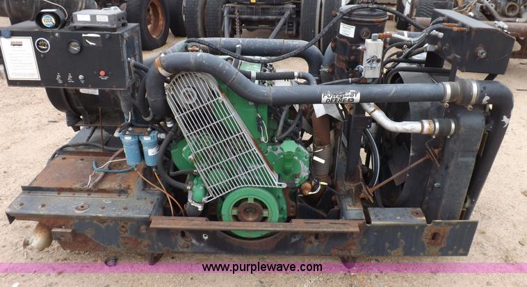 image for item F6394 John Deere 6068H engine and transmission