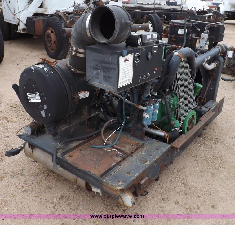 image for item F6394 John Deere 6068H engine and transmission