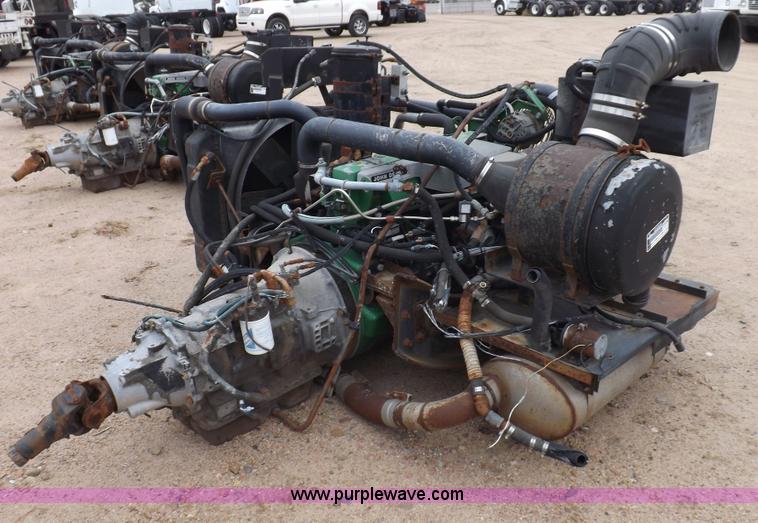 image for item F6394 John Deere 6068H engine and transmission