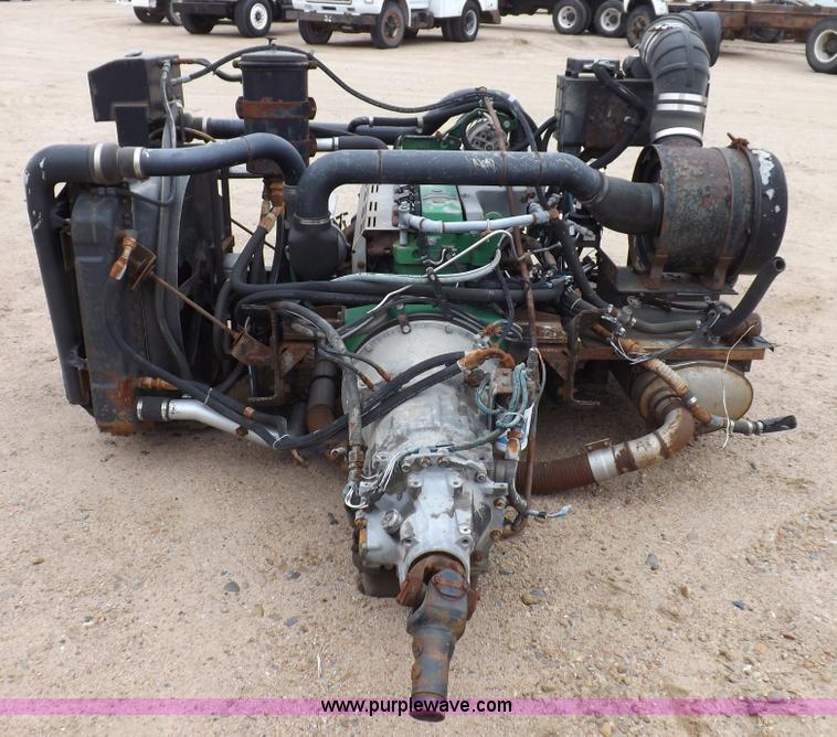 image for item F6394 John Deere 6068H engine and transmission