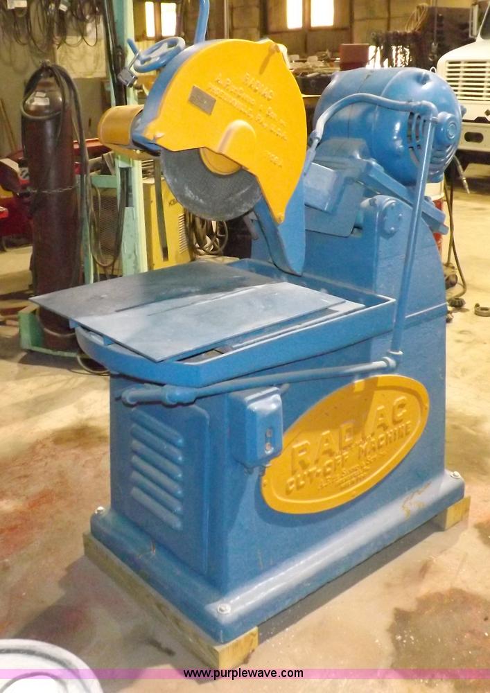 image for item F6396 Radiac cutoff machine