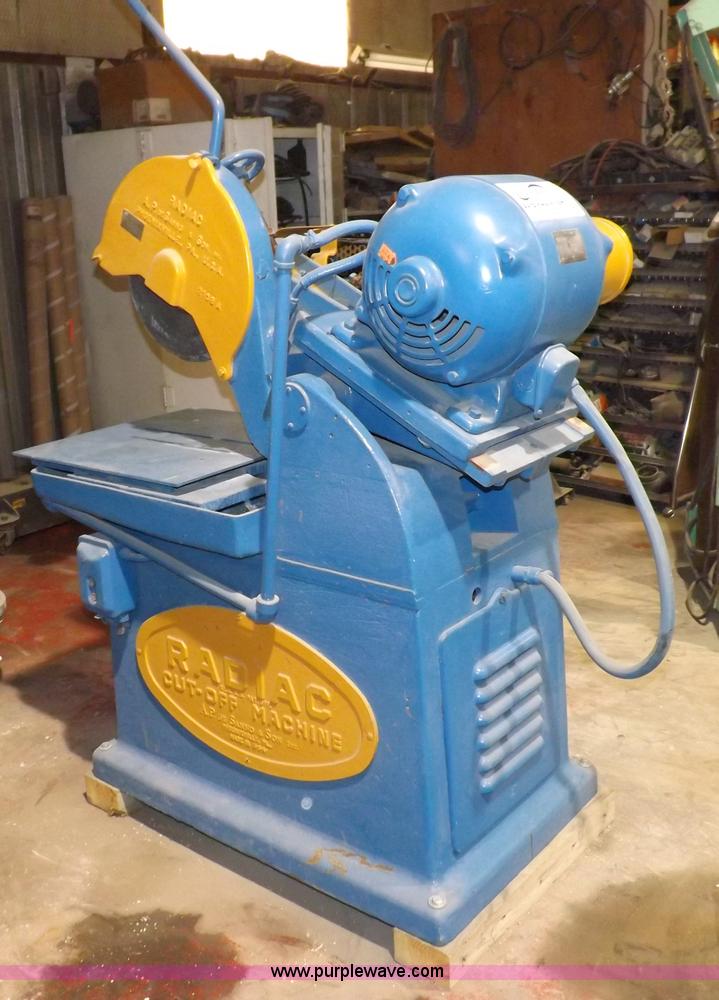 image for item F6396 Radiac cutoff machine