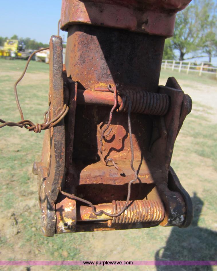 image for item F6518 1982 Chief 17'L x 84"W backhoe trailer