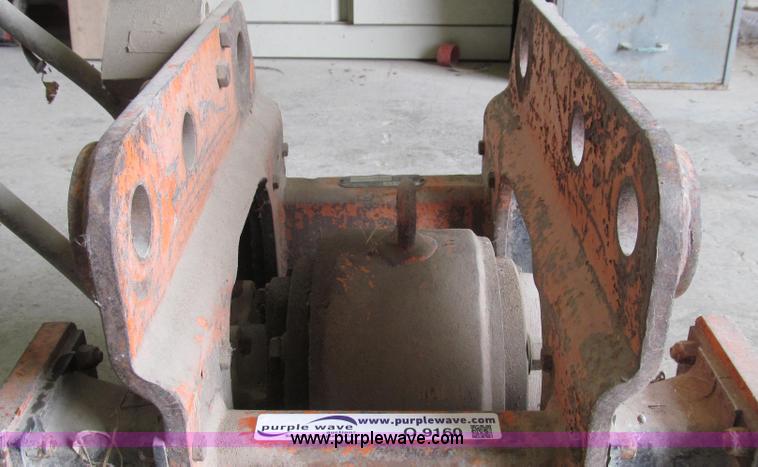 image for item O9160 Stanley hydraulic dirt tamper backhoe attachment