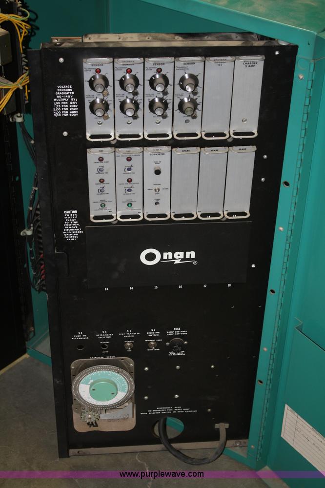 image for item S9891 Onan 15 kW generator set