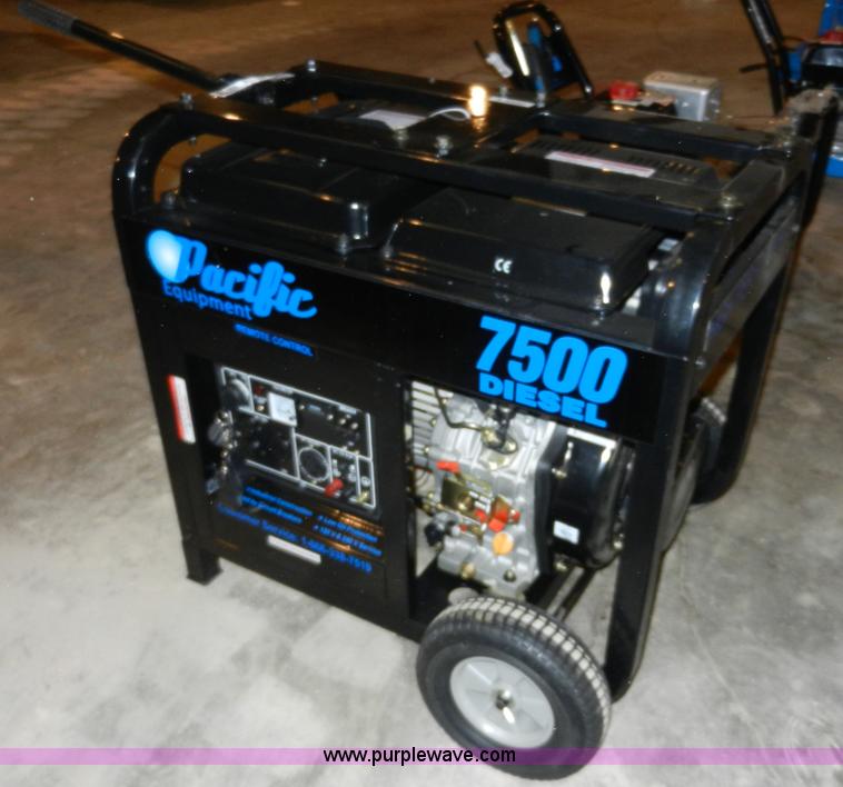 image for item X9051 Pacific 7500 high performance generator