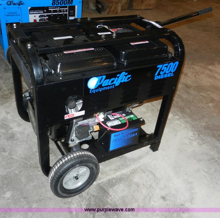 image for item X9051 Pacific 7500 high performance generator