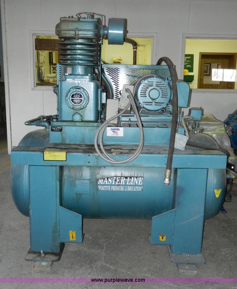image for item X9053 Curtis 200 gallon air compressor