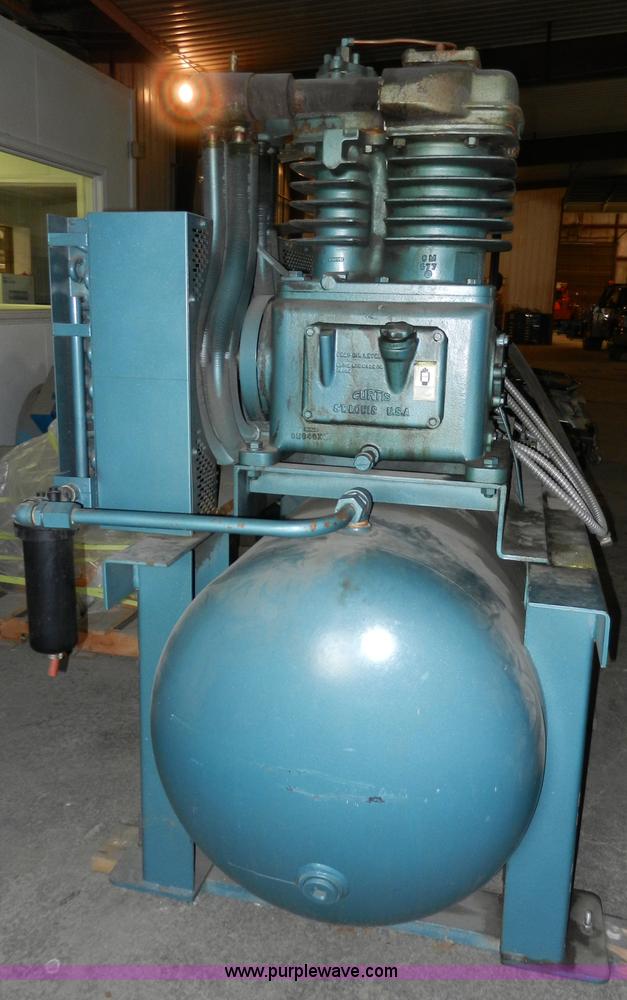 image for item X9053 Curtis 200 gallon air compressor