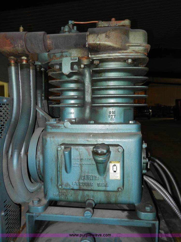 image for item X9053 Curtis 200 gallon air compressor