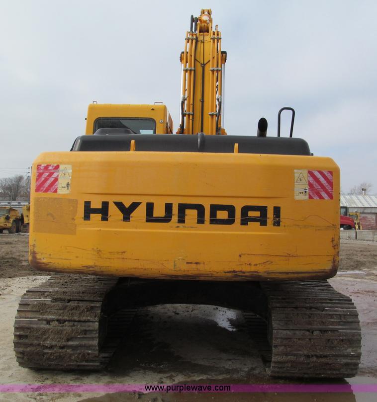 image for item E2815 2004 Hyundai Robex 210LC-7 excavator
