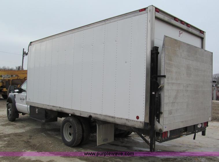 image for item E2818 2008 Ford F550 XL Super Duty box truck