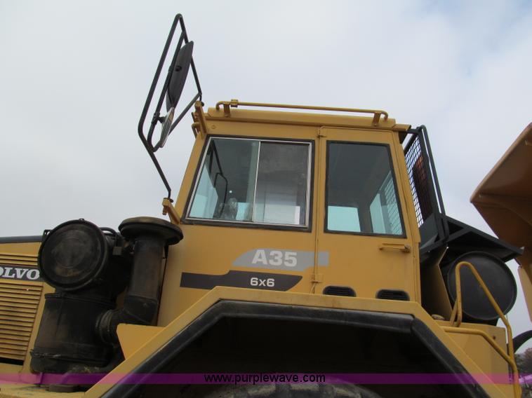 image for item E2820 1995 Volvo A35 articulated dump truck