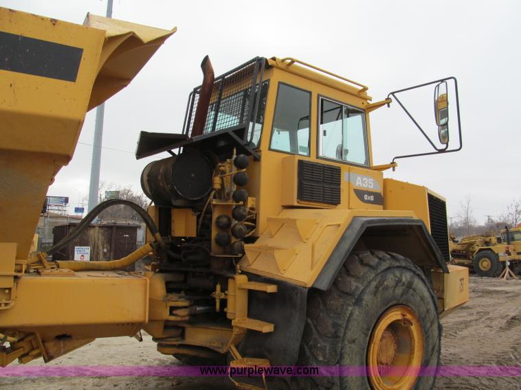 image for item E2820 1995 Volvo A35 articulated dump truck