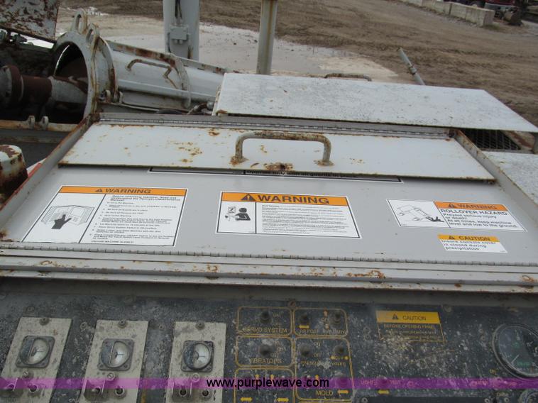 image for item E2823 1995 Power Curbers 5700B curb machine