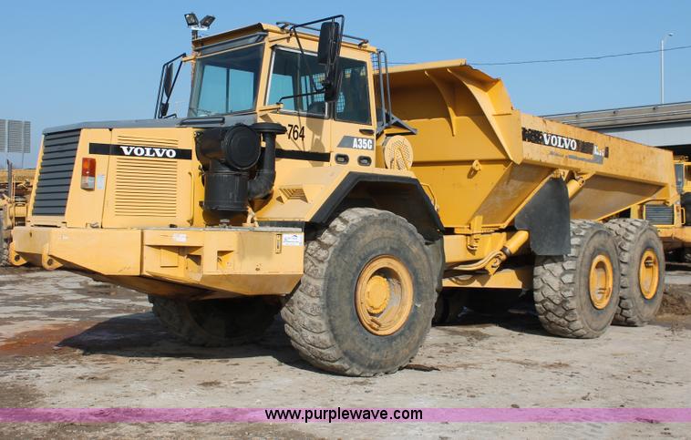 image for item E2824 1997 Volvo A35C articulated dump truck