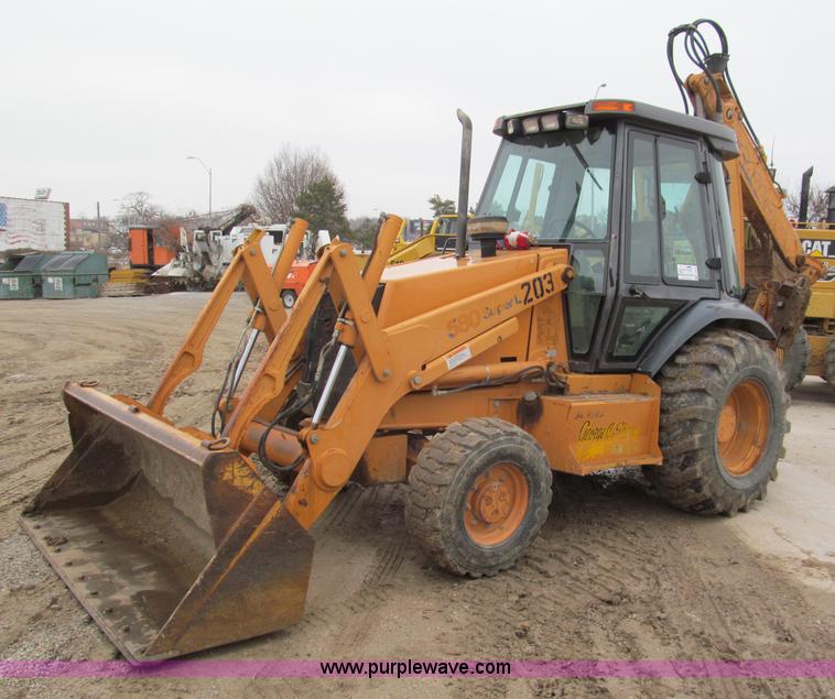 image for item E5894 1999 Case 580L Series II extendahoe backhoe