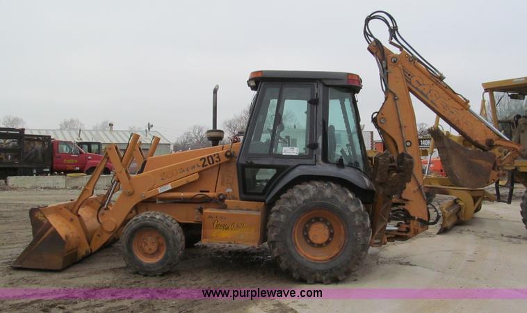 image for item E5894 1999 Case 580L Series II extendahoe backhoe