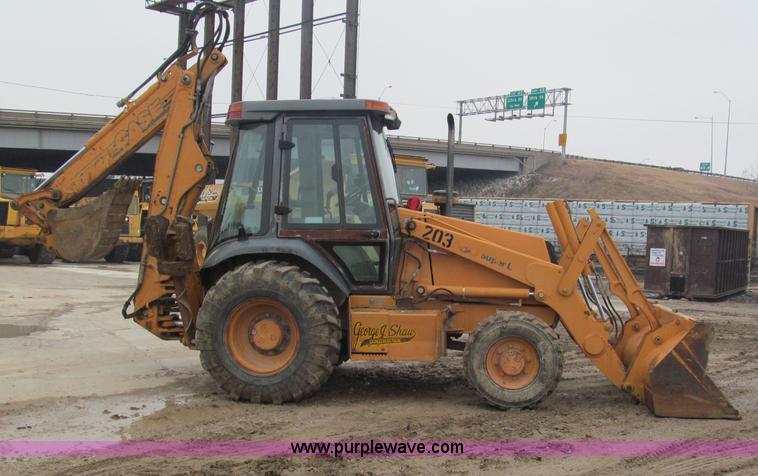 image for item E5894 1999 Case 580L Series II extendahoe backhoe