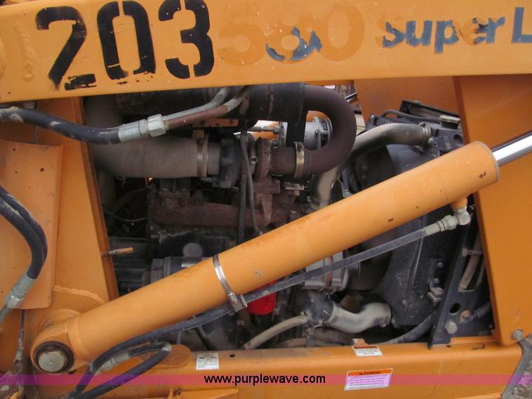 image for item E5894 1999 Case 580L Series II extendahoe backhoe