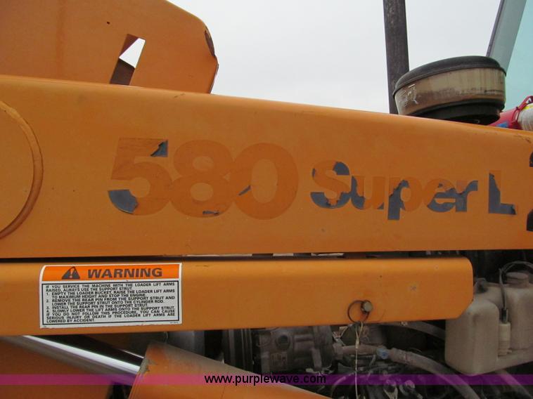 image for item E5894 1999 Case 580L Series II extendahoe backhoe