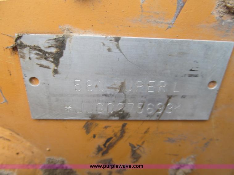 image for item E5894 1999 Case 580L Series II extendahoe backhoe